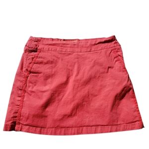 Aventura Women's Organic Cotton Skort in Vibrant Red